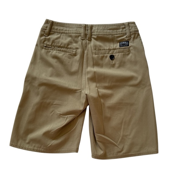 3/$20 O’Neill Boys’ Hybrid Quick-Dry Stretch Shorts khaki tan Size 24 Classic - Picture 3 of 10